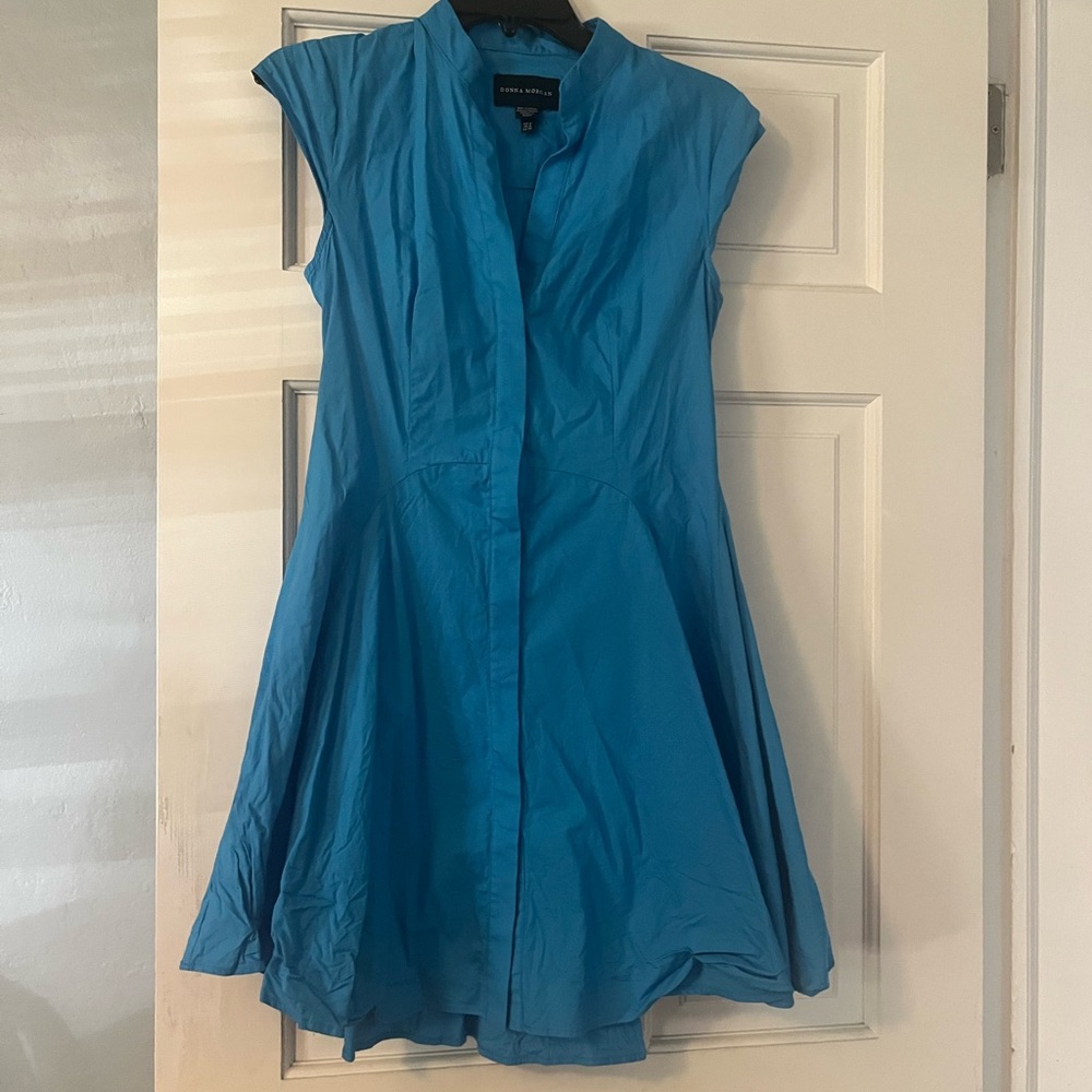 Donna Morgan Vibrant Blue Dress